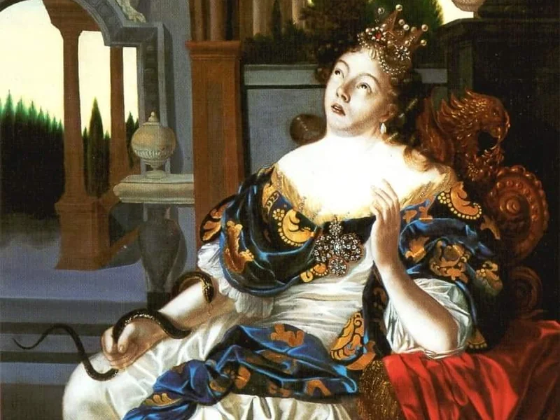 1658-Sophia Holt - Il suicidio di Cleopatra, 1686